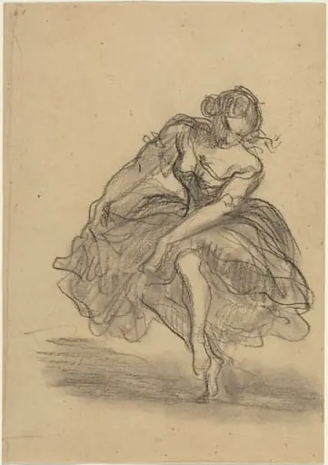 Dancer, by Honoré Daumier