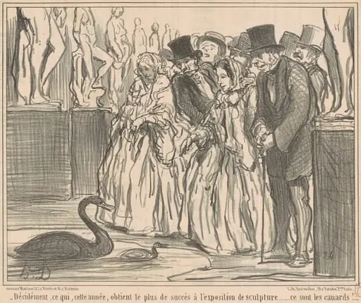 Décidément, ce qui, cette année, obtient ..., by Honoré Daumier