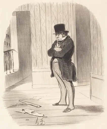 Déménagé!..., by Honoré Daumier