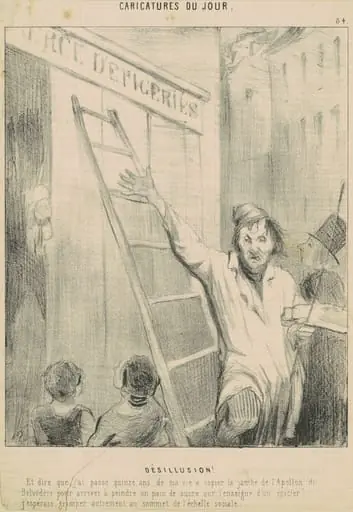 Désillusion!, by Honoré Daumier