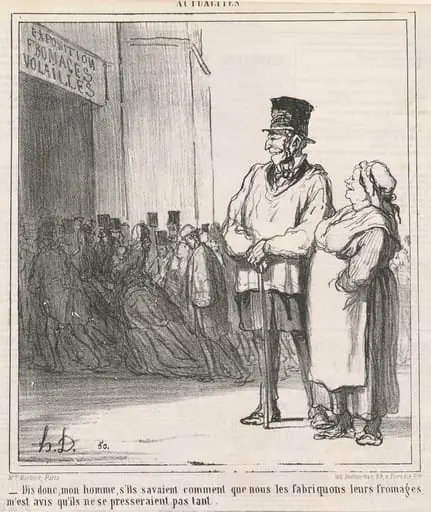 Dis donc, mon homme, s'ils savaient ..., by Honoré Daumier