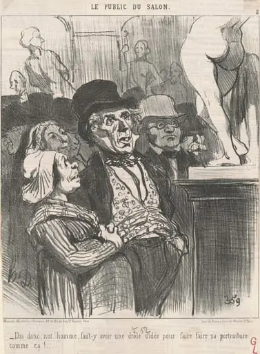 Dis donc, not'homme, faut-y ..., by Honoré Daumier