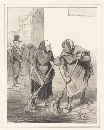 Dites donc, mame Giboulard..., by Honoré Daumier