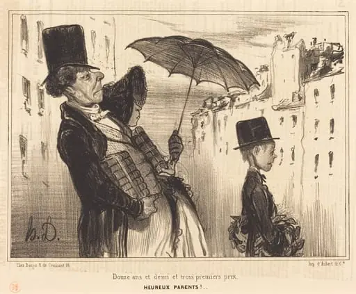 Douze ans et demi et trois premiers prix, by Honoré Daumier