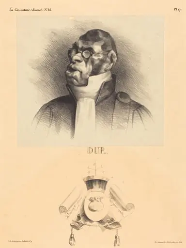 Dupin ainé, by Honoré Daumier