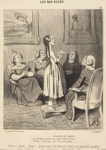 ...dussent-ils me maudire. Ces barbares parens..., by Honoré Daumier