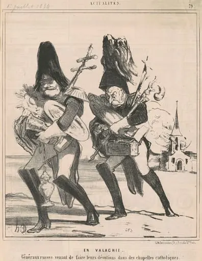 En valachie, by Honoré Daumier