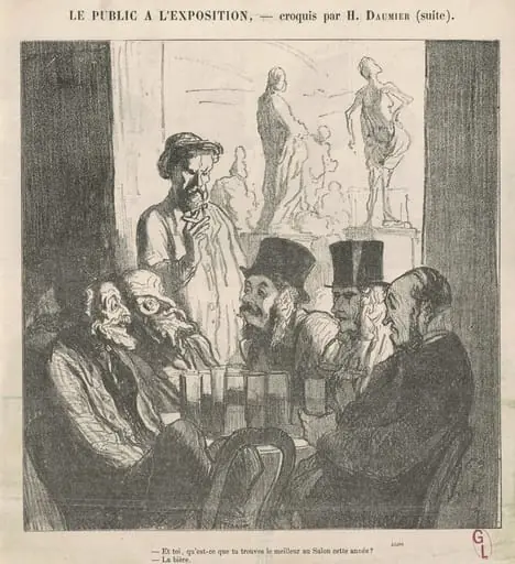 Et toi, qu'est-ce que tu trouves de meilleur ..., by Honoré Daumier