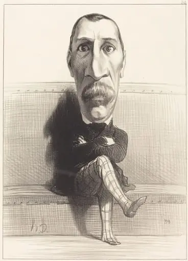 Eus. Isidore Buvignier, by Honoré Daumier
