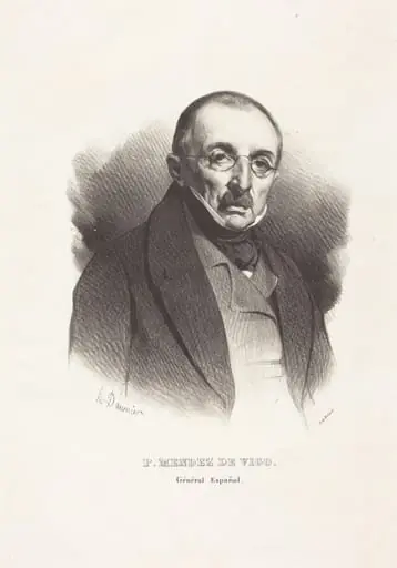 Général P. Mendez Vigo, by Honoré Daumier