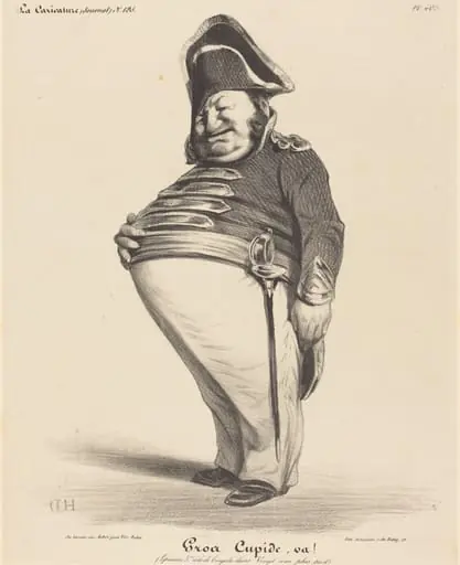 Gros Cupide, va!, by Honoré Daumier