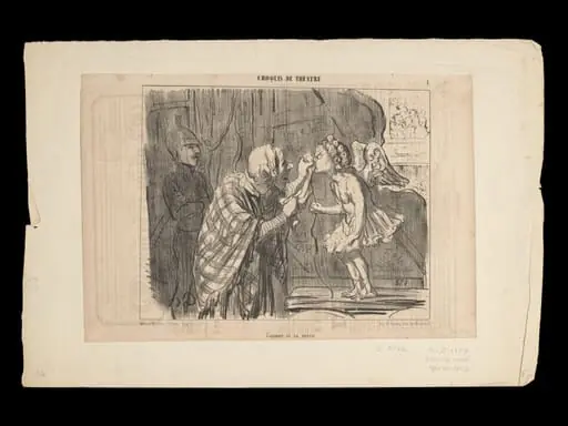 H Beard Print Collection, by Honoré Daumier