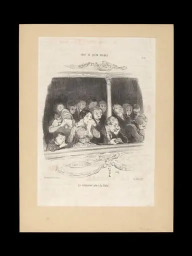 H Beard Print Collection, by Honoré Daumier