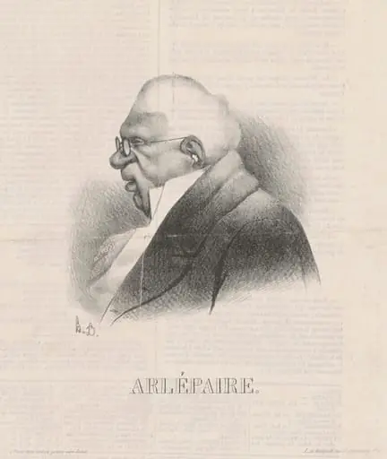 Harlé Père, en buste, by Honoré Daumier