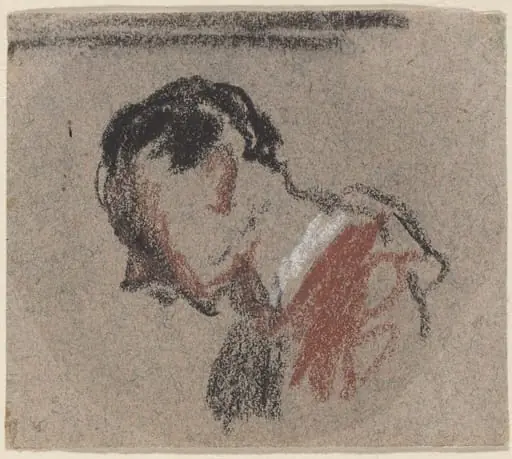Head of a Man, by Honoré Daumier