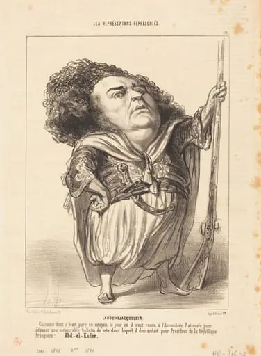 Henri de Larochejacquelein, by Honoré Daumier
