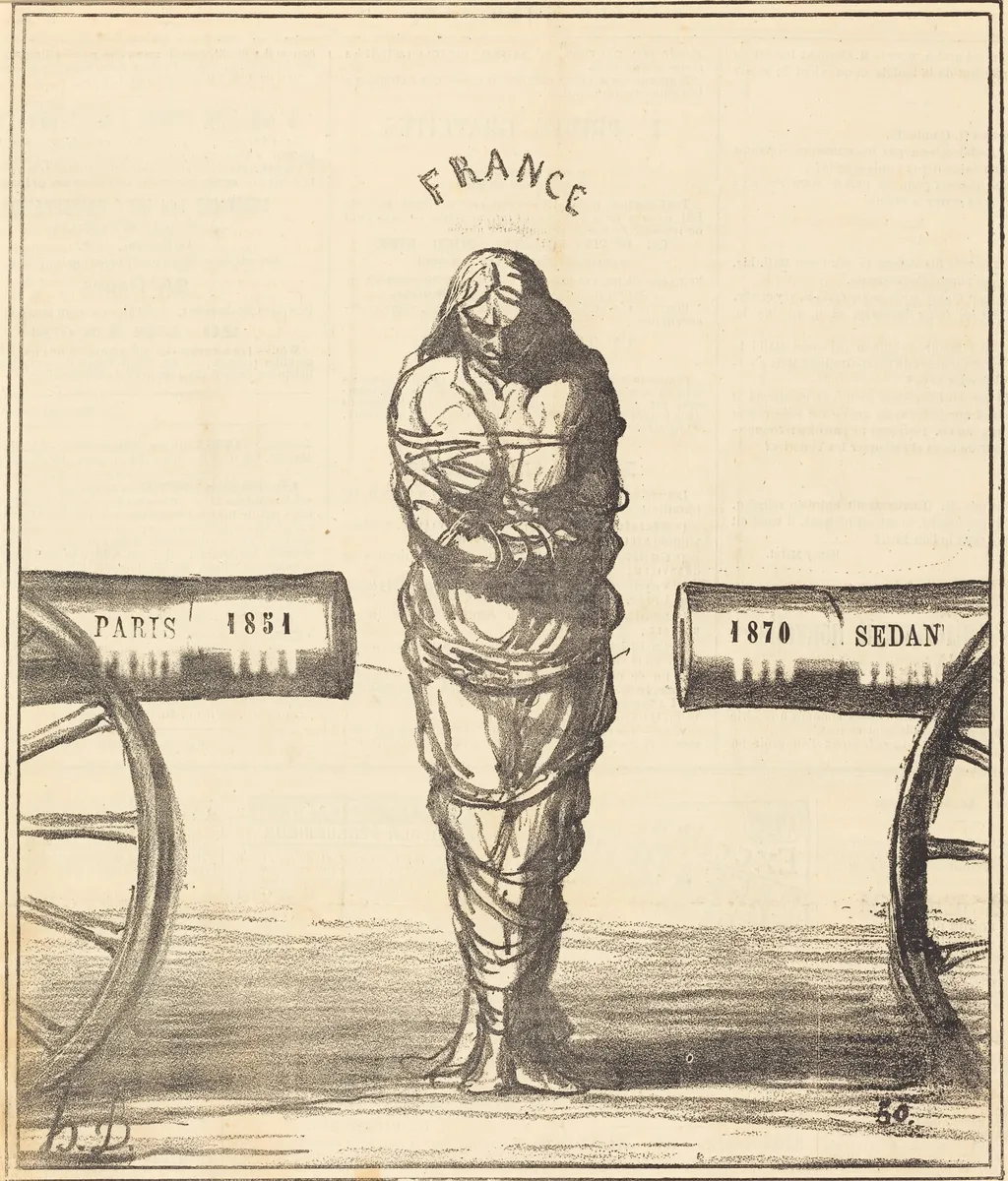 Histoire d'un règne, by Honoré Daumier, 1870