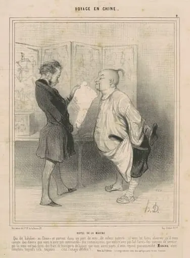 Hotel de la Marine, by Honoré Daumier