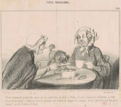 Il est charmant je vous dis..., by Honoré Daumier