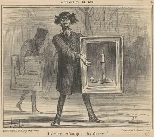 Ils m'ont refusé ca ..., by Honoré Daumier