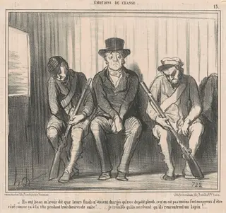Ils ont beau m'avoir dit ..., by Honoré Daumier, 1855