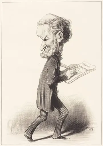 J. Antoine Taschereau, by Honoré Daumier