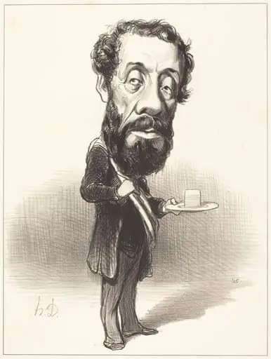 J. Marie-Anne Degousée, by Honoré Daumier