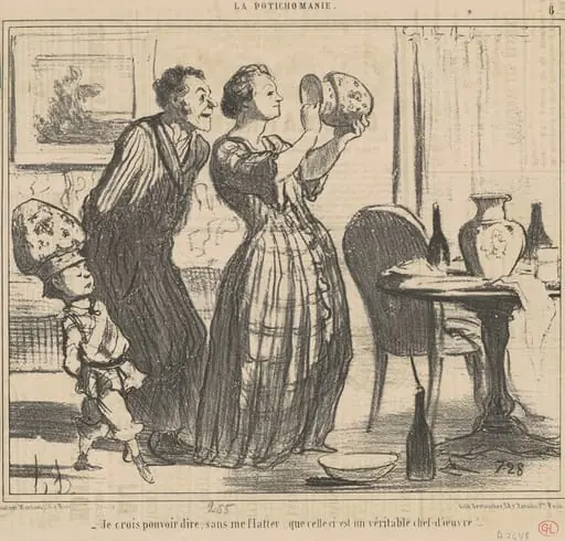 Je crois pouvoir dire, sans me flatter ..., by Honoré Daumier