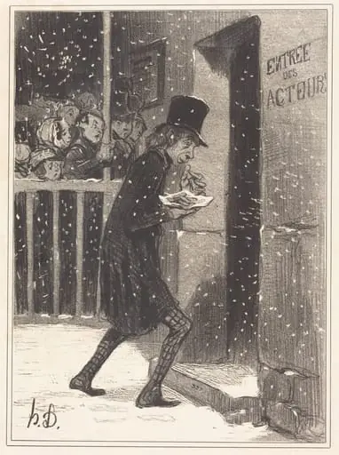 L'Acteur des Funambules, by Honoré Daumier