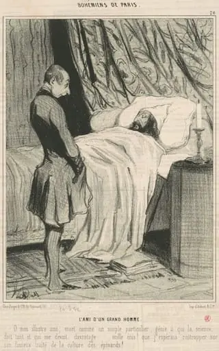 L'ami d'un grand homme, by Honoré Daumier
