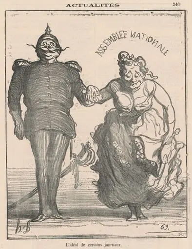 L'idéal de certains journaux, by Honoré Daumier