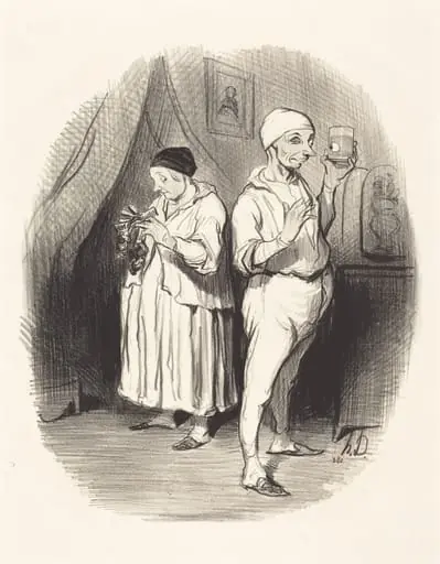 L'Oeil du maitre, by Honoré Daumier