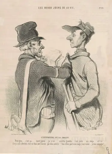 L'ouverture de la chasse, by Honoré Daumier
