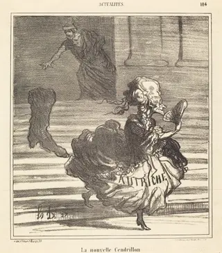 La Nouvelle Cendrillon, by Honoré Daumier, 1866