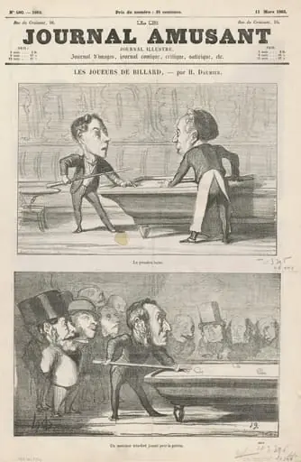 La première lecon ... ; Un monsieur ... ; Collé sous bande; Deux amateurs de la banlieue, by Honoré Daumier