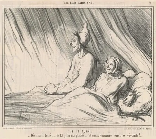 Le 14 Juin, by Honoré Daumier