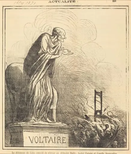 Le défenseur de Calas consolé..., by Honoré Daumier