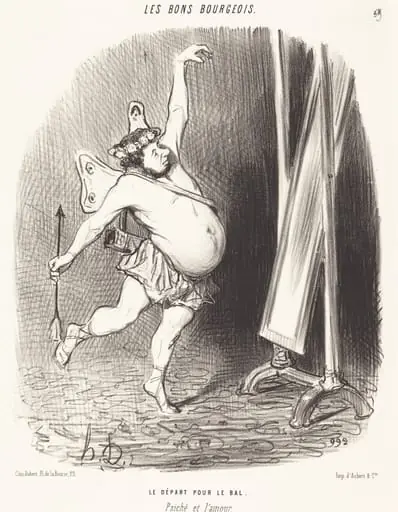 Le Départ pour le bal, by Honoré Daumier