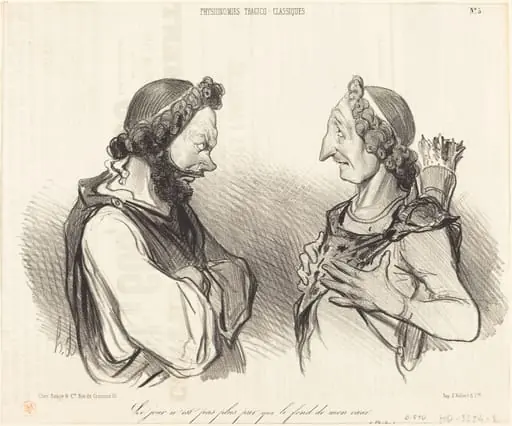 Le Jour n'est pas plus pur..., by Honoré Daumier