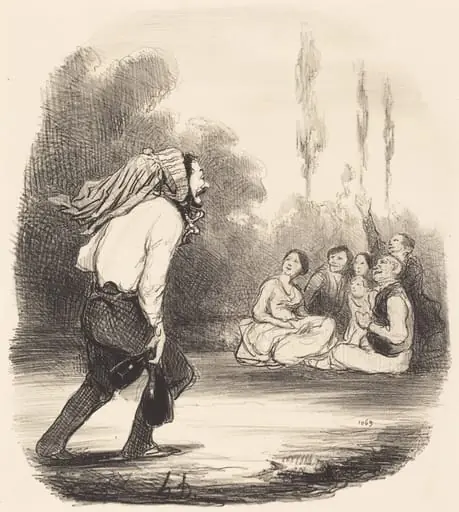 Le Plus farceur de la société, by Honoré Daumier