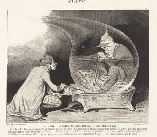 Le Rajeunissement du Constitutionnel, by Honoré Daumier