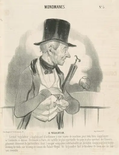 Le regulateur, by Honoré Daumier