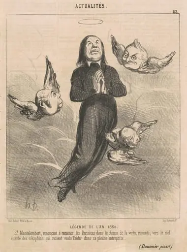 Lègende de l'an 1850, by Honoré Daumier