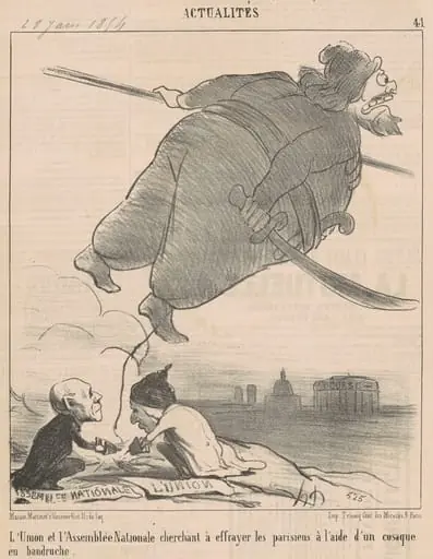 Les débats ..., by Honoré Daumier
