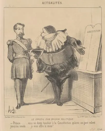 Les fricoteurs politiques, by Honoré Daumier