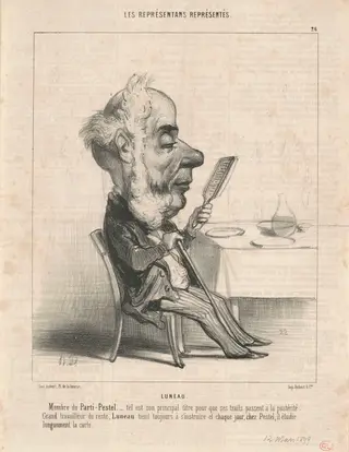 Luneau, by Honoré Daumier, 1849