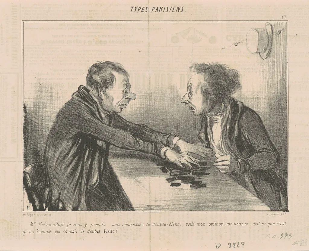 M. Frémouillot je vous y prends, vous connaissez..., by Honoré Daumier, ink, 1839
