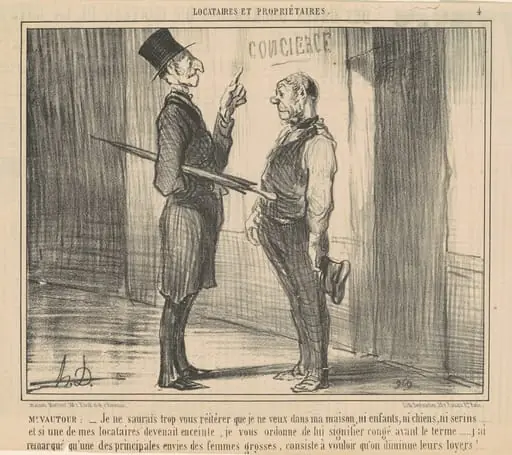 M. Vautour: Je ne saurais trop ..., by Honoré Daumier