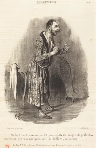 Ma foi! c'est comme on dit..., by Honoré Daumier