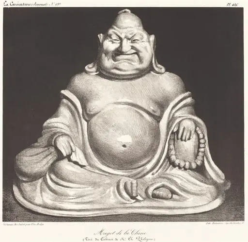 Magot de la Chine, by Honoré Daumier